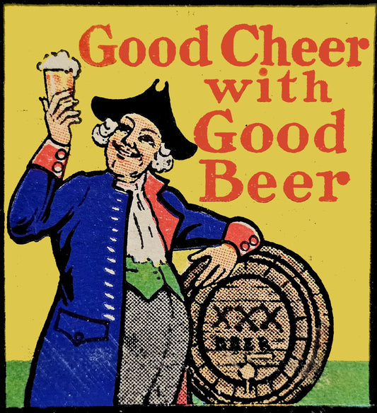 Good Cheer With Good Beer Advertisement