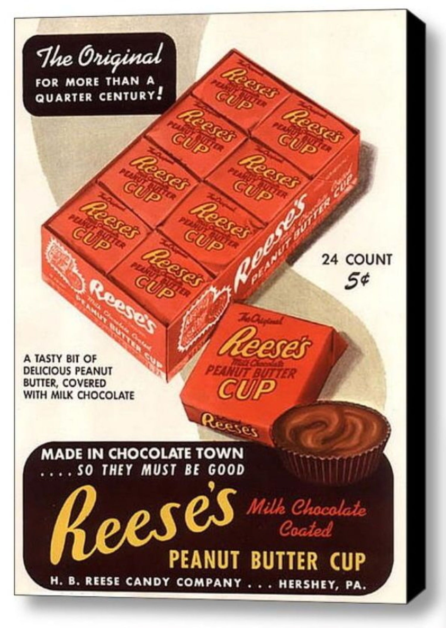 Tootsie Rolls Two Cent Advertisement