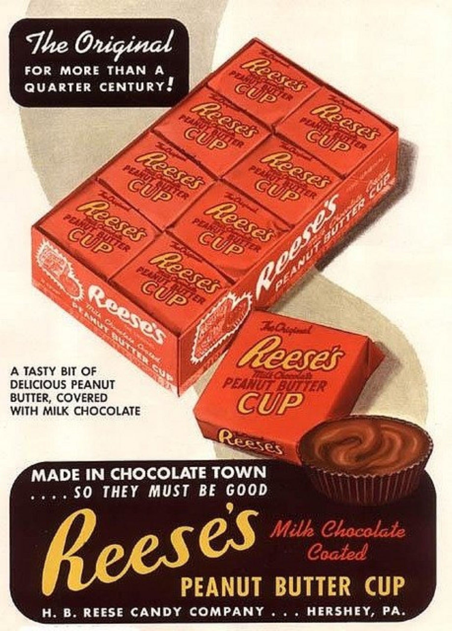 Reese's Peanut Butter Cup Advertisement