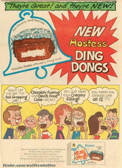 Hostess Ding Dongs Comic Advertisement T-Shirt preview