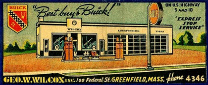 Bentley’s Buick – Greenfield Massachusetts Highway Service Advertisement T-Shirt preview