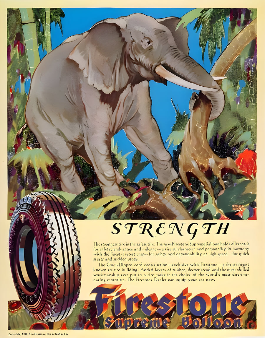 Firestone Supreme Balloon Strength artwork
