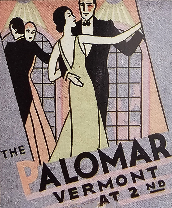 The Palomar Dance Advertisement Postcard preview