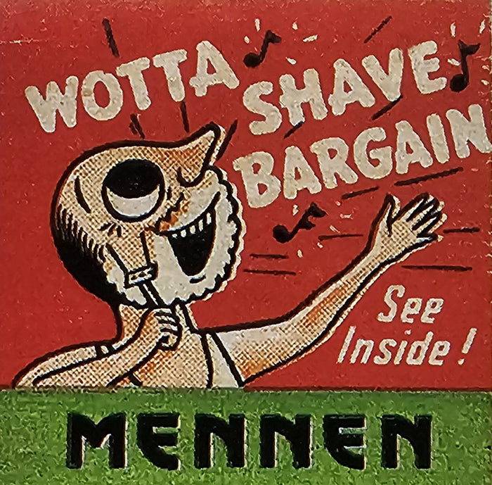 Mennen Wotta Shave Bargain Postcard preview