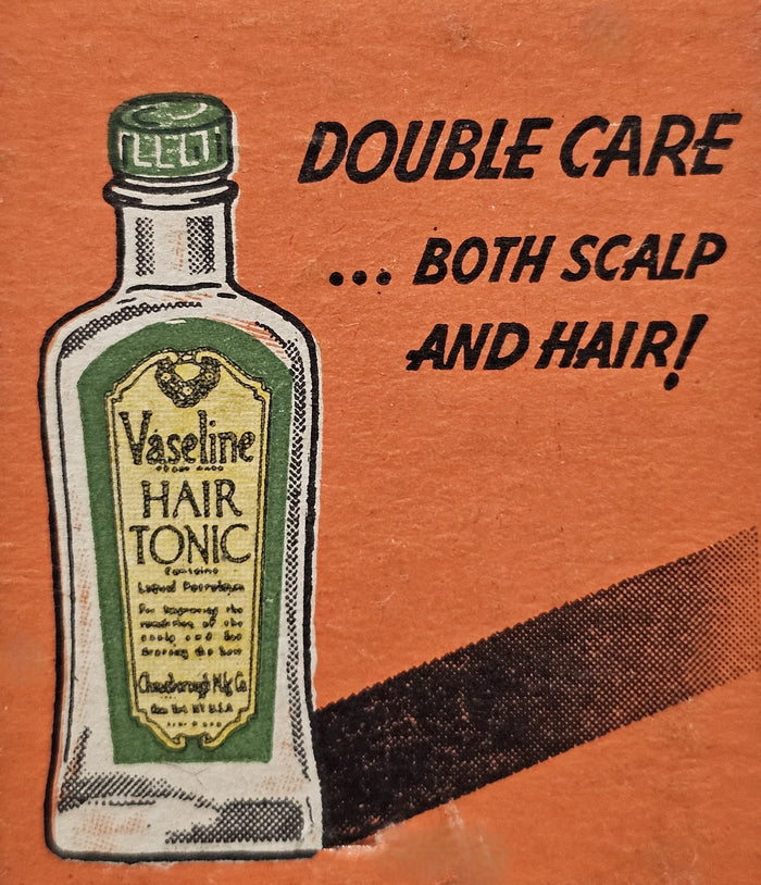 Vaseline Hair Tonic Postcard preview