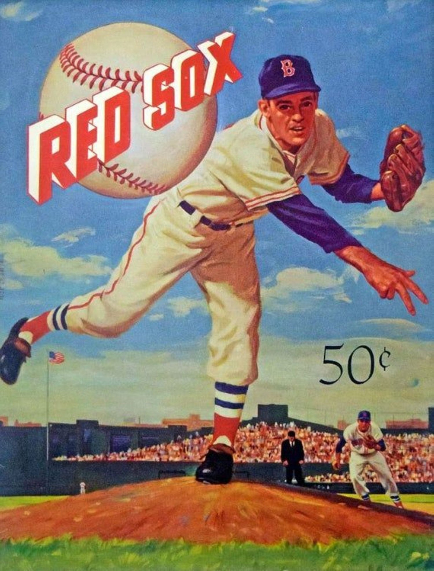 Red Sox Tobacco Advertisement