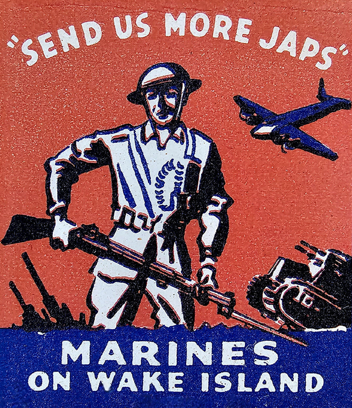 Send Us More Japs — Marines on Wake Island Postcard preview