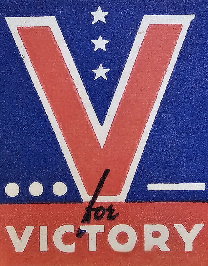 V for Victory Postcard preview