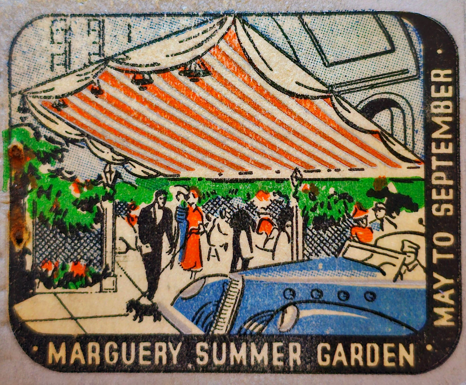 Marguery Summer Garden Advertisement
