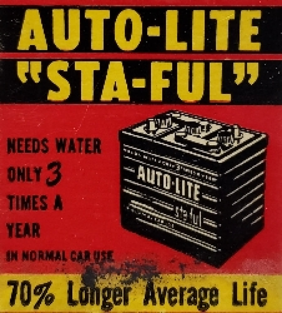 Auto-Lite Sta-Ful Battery artwork