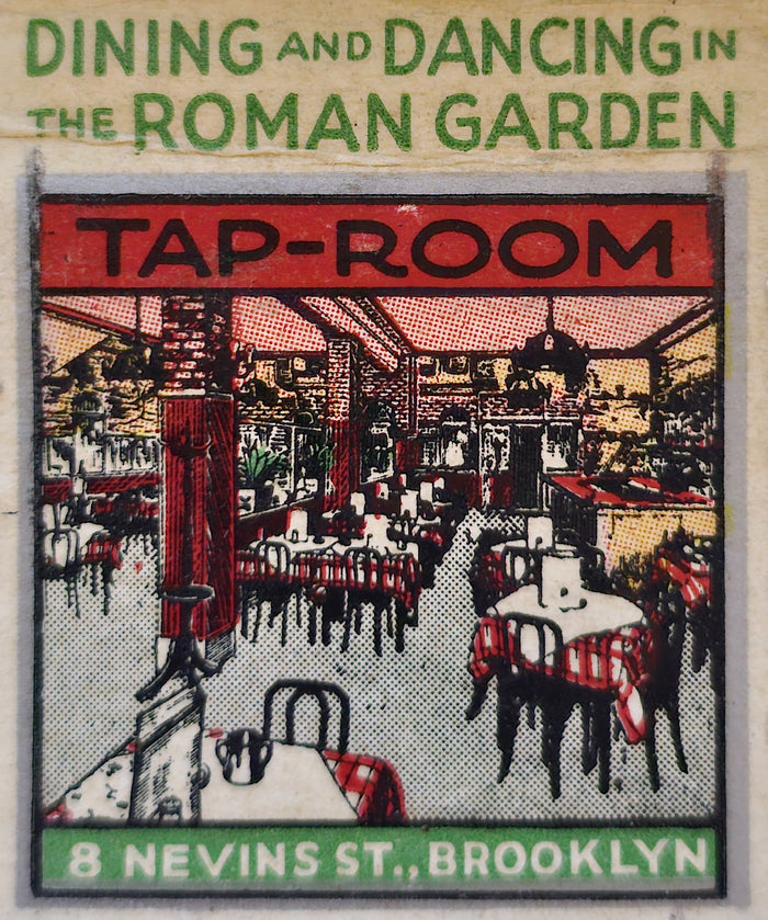 Roman Garden Tap-Room Advertisement Postcard preview