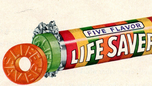 Life Savers Five Flavor Roll Advertisement