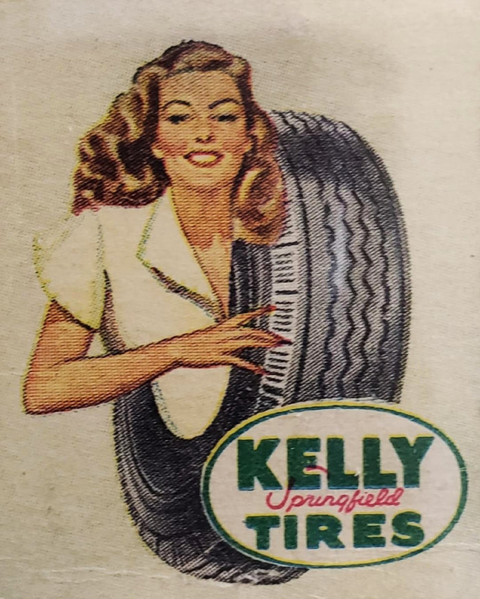 Kelly Springfield Tires Postcard preview