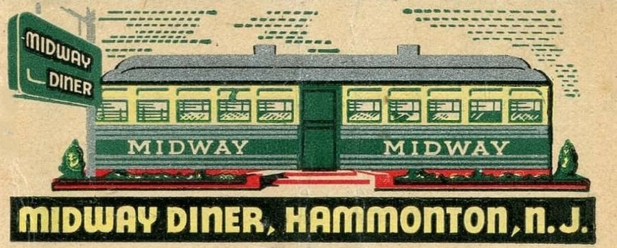 Midway Diner Advertisement artwork
