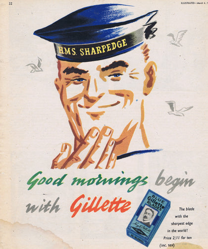 Good Mornings Begin with Gillette T-Shirt preview