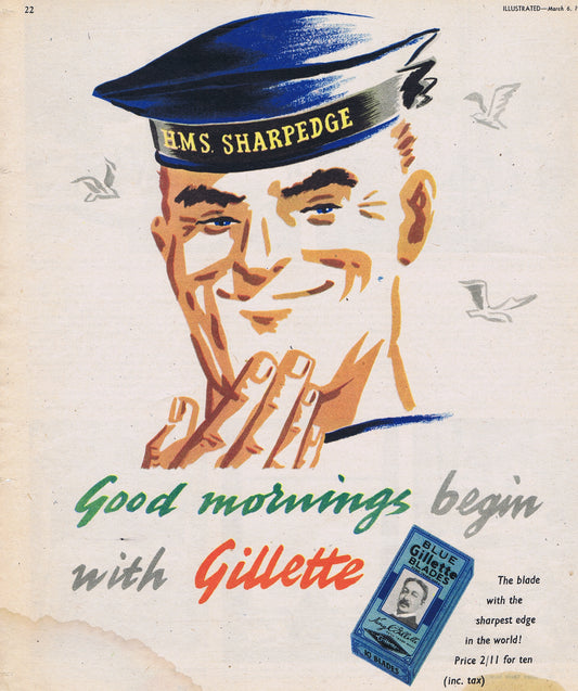 Good Mornings Begin with Gillette