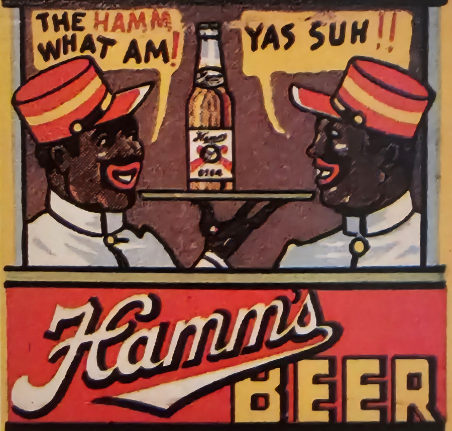 Hamm's Beer Service Sign artwork