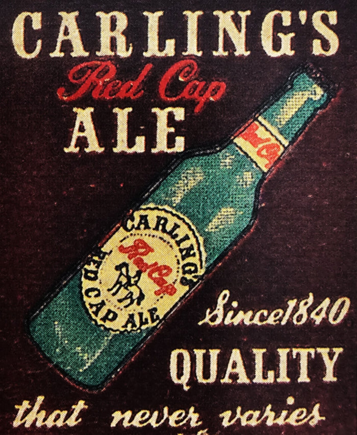 Carling's Red Cap Ale Advertisement Postcard preview