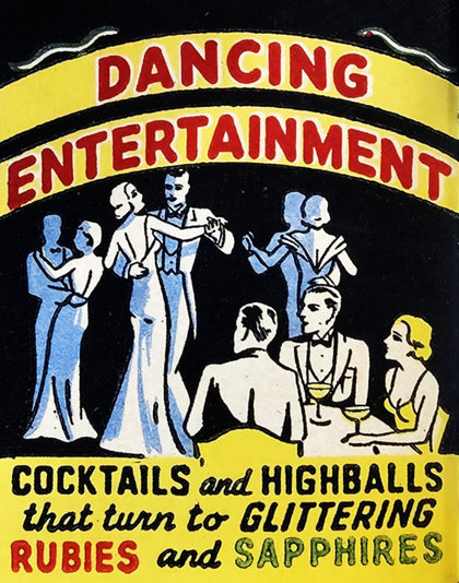 Dancing Entertainment Cocktails Advertisement T-Shirt preview
