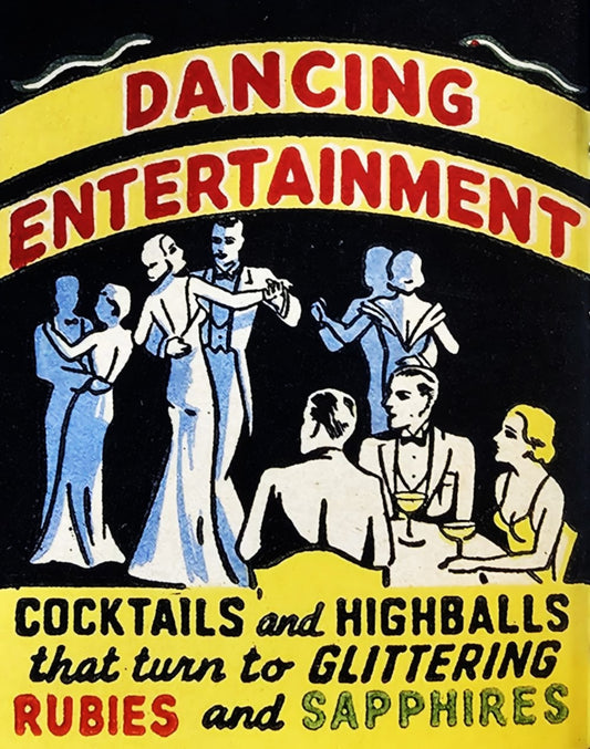 Dancing Entertainment Cocktails Advertisement