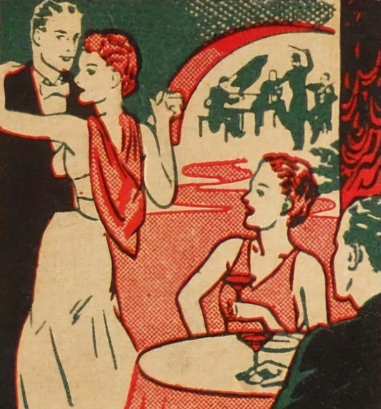 Nightclub Dance Scene Illustration