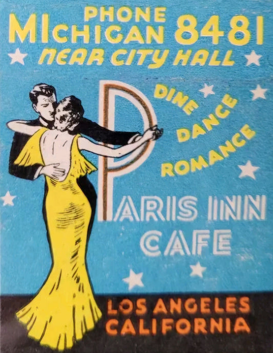 Paris Inn Cafe Advertisement