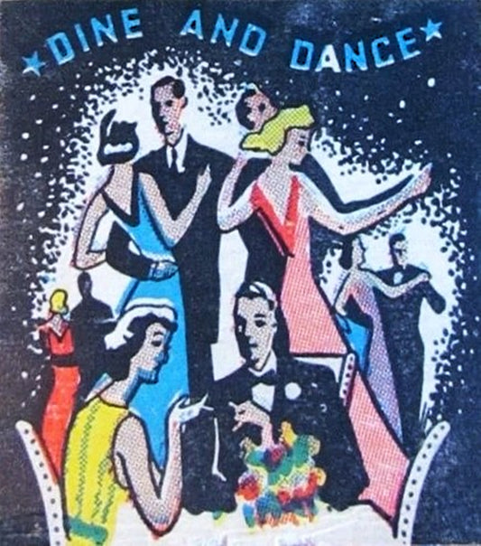 Dine and Dance Club Advertisement