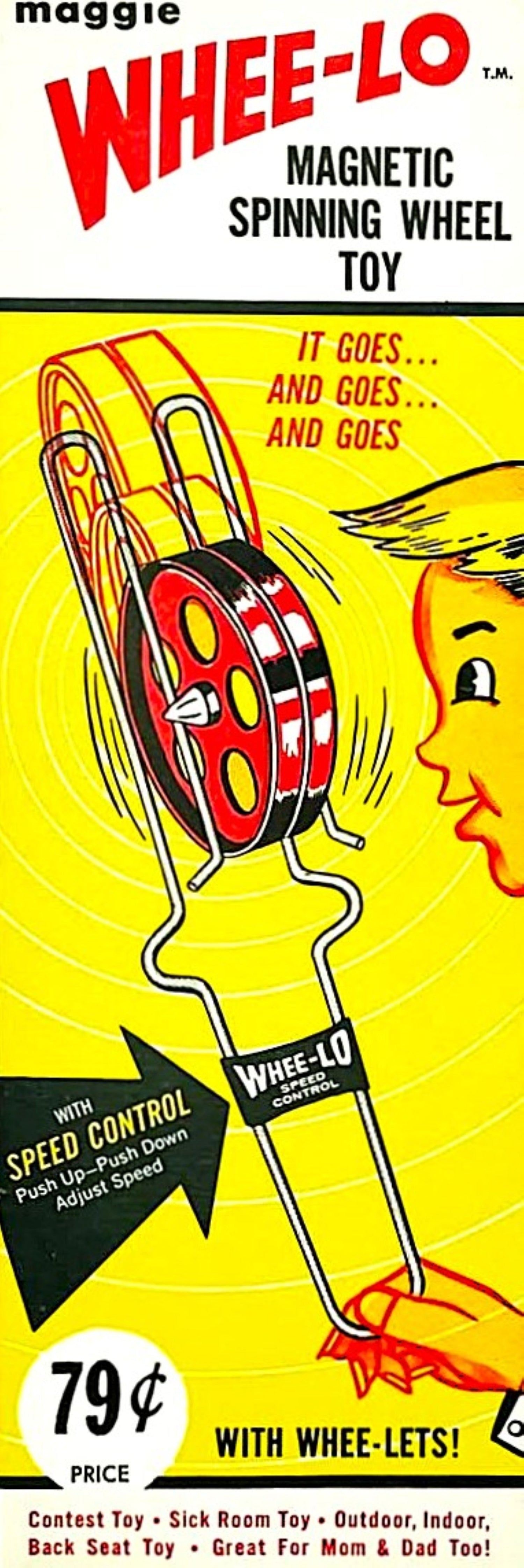Maggie Whee-Lo Magnetic Spinning Wheel Toy