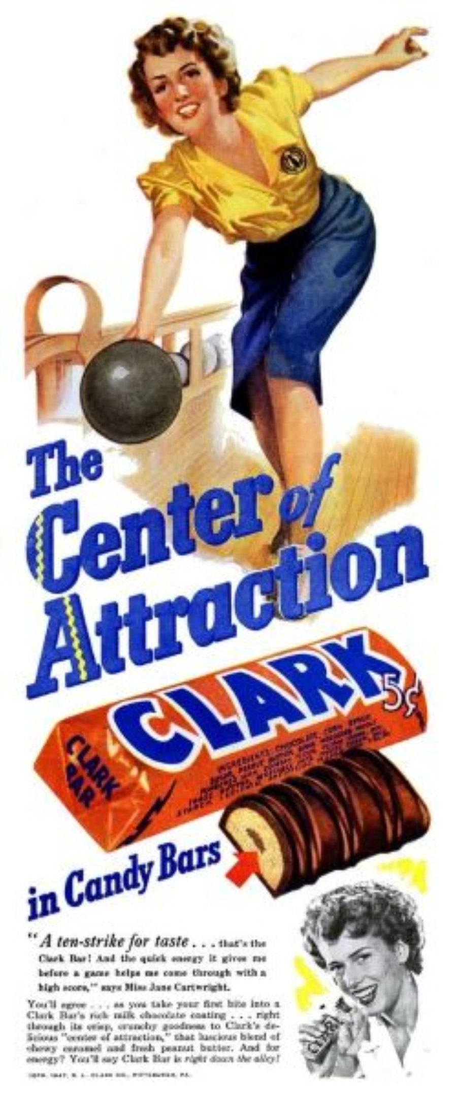 Clark Bar Center Of Attraction artwork
