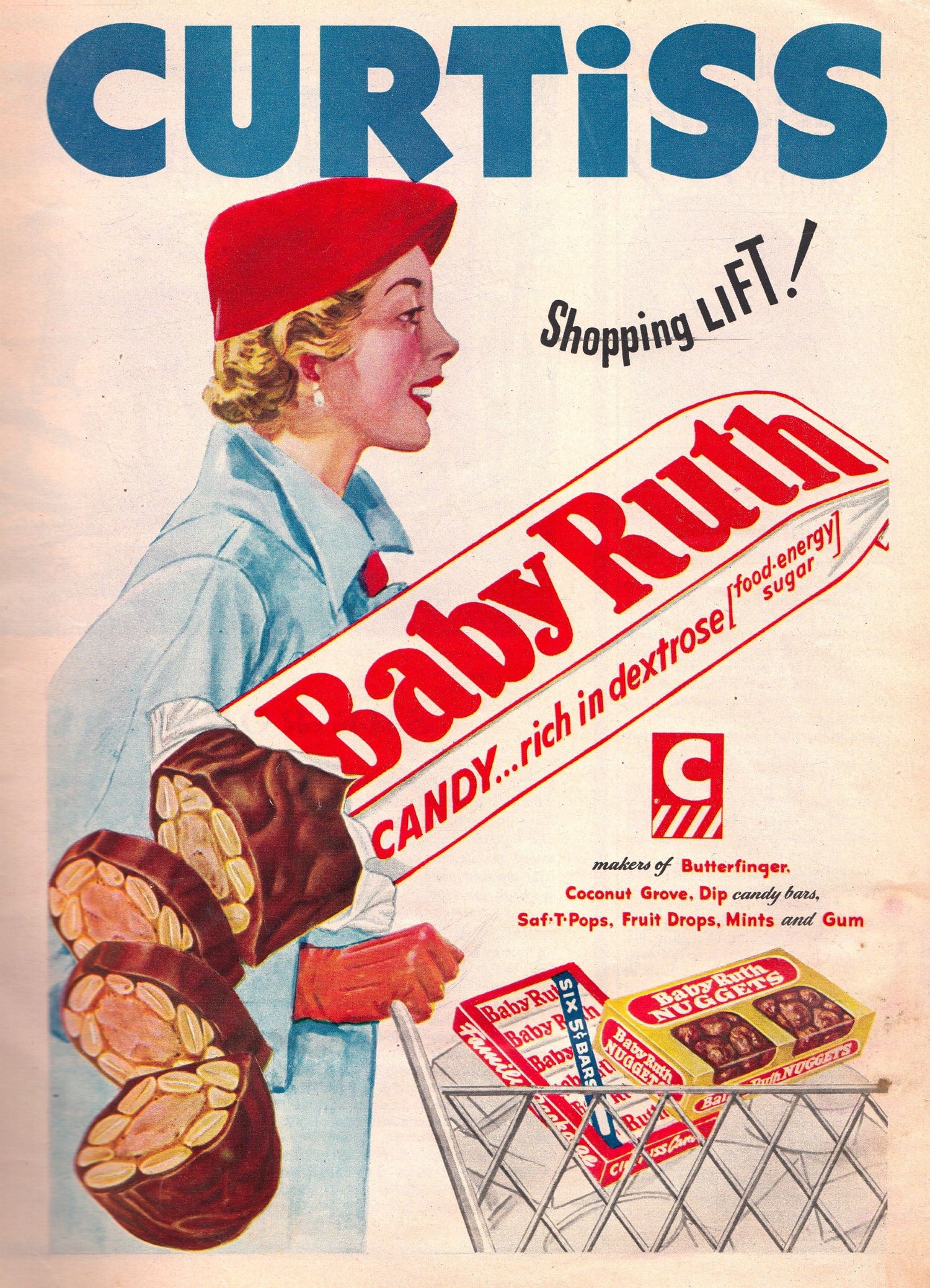 Curtiss Baby Ruth Shopping Lift