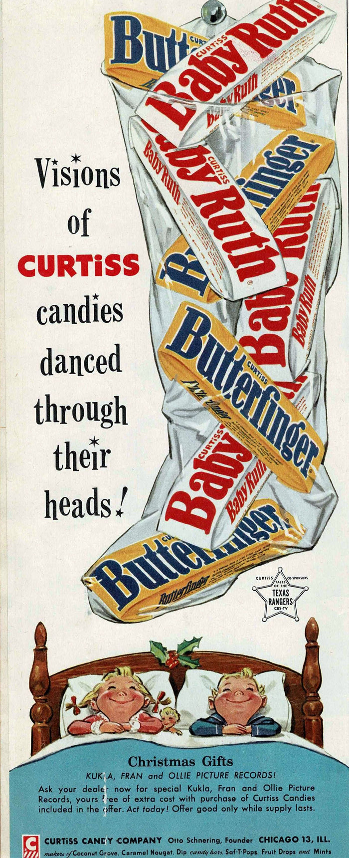 Visions Of Curtiss Candies Postcard preview