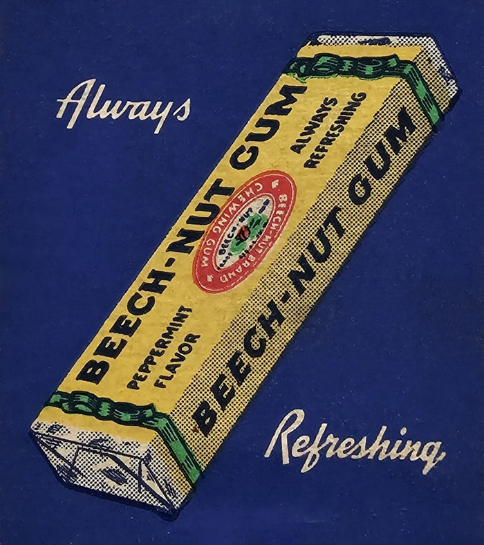 Beech-Nut Gum Always Refreshing Postcard preview