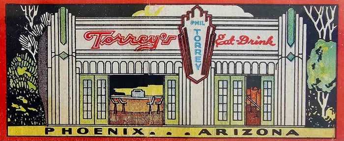 Torrey’s Eat-Drink Diner Phoenix Arizona Postcard preview