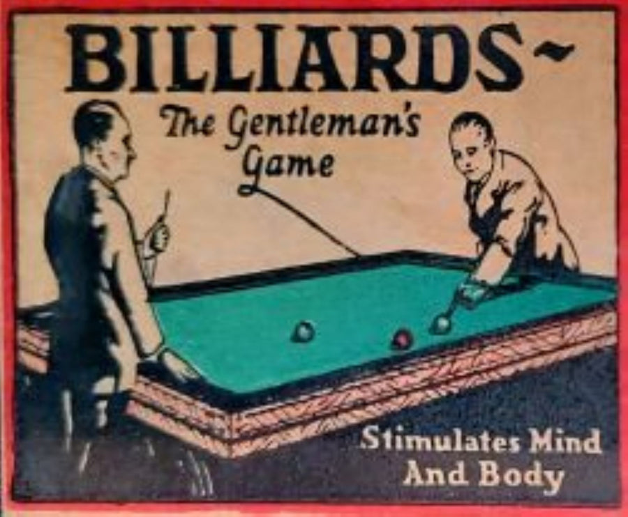 Billiards The Gentleman’s Game artwork
