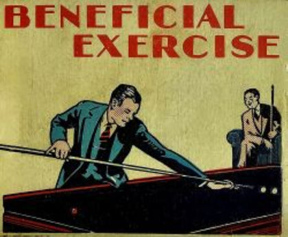 Beneficial Exercise Billiards T-Shirt preview
