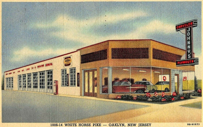 Johnny’s Chrysler Plymouth Postcard preview
