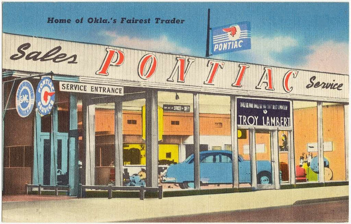 Troy Lambert Pontiac Postcard preview