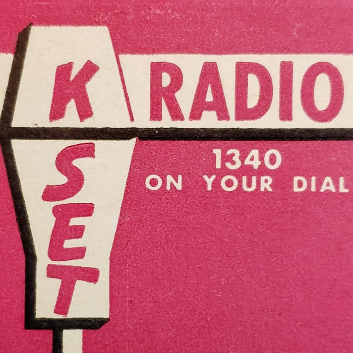 KSET Radio 1340 on Your Dial Postcard preview