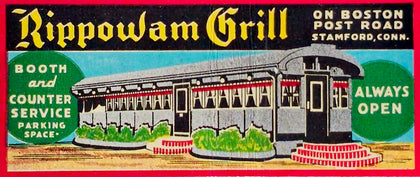 Rippowam Grill Advertisement T-Shirt preview