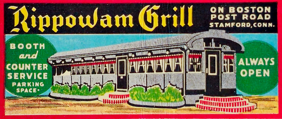 Rippowam Grill Advertisement artwork