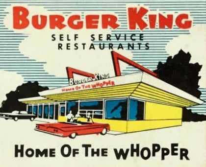 Burger King Self Service Restaurant Advertisement T-Shirt preview