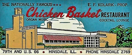 Chicken Basket Restaurant Advertisement T-Shirt preview