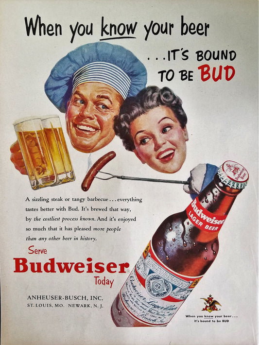 Bound To Be Bud Advertisement