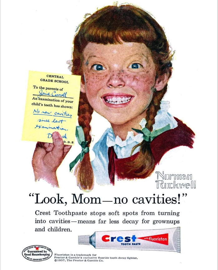 Crest Look Mom No Cavities Postcard preview