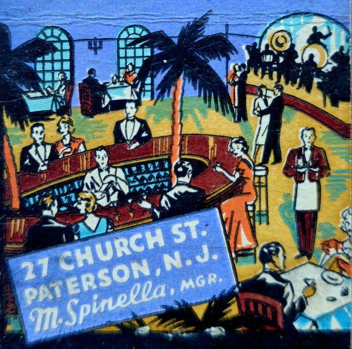27 Church Street Nightclub Interior Postcard preview
