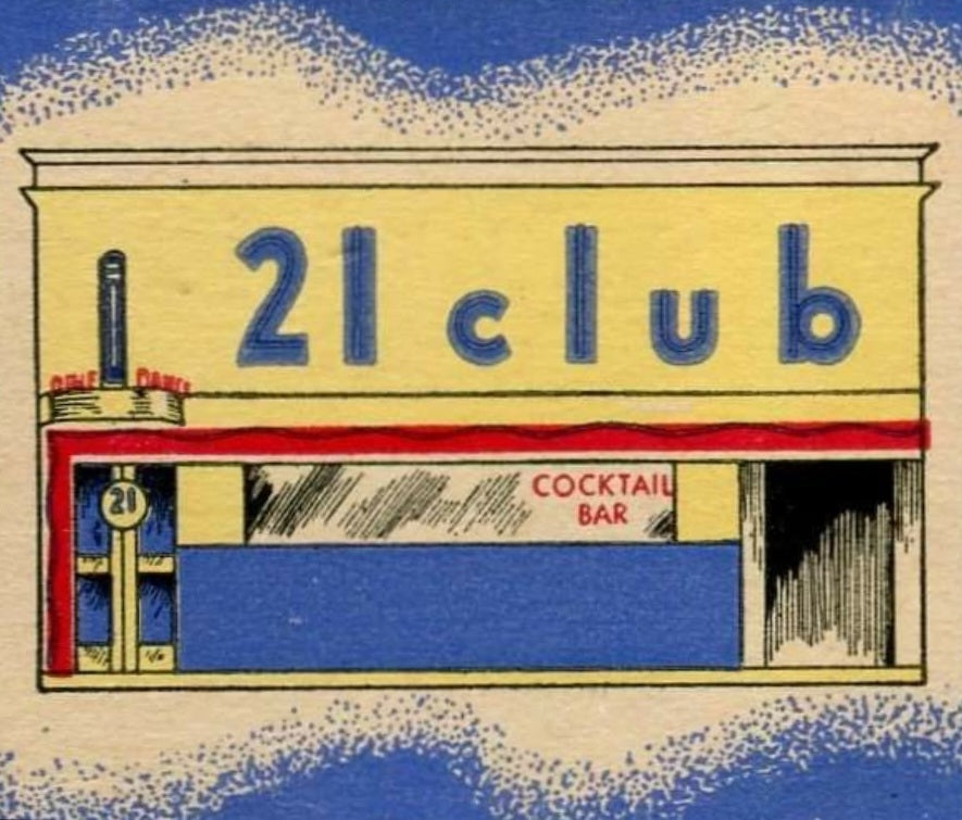 21 Club Cocktail Bar artwork