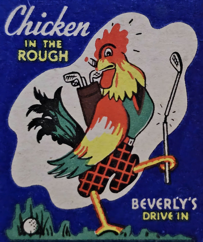 Chicken in the Rough Beverly's Drive In Postcard preview