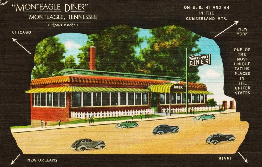 Monteagle Diner Tennessee artwork