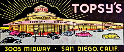 Topsy's San Diego T-Shirt preview