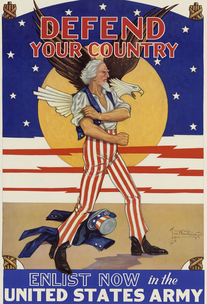 Defend Your Country Postcard preview